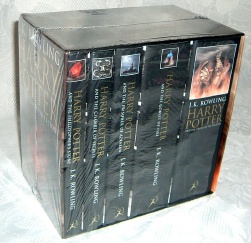 Harry Potter UK Adult Hardback Boxed Set. Bloomsbury. (5)